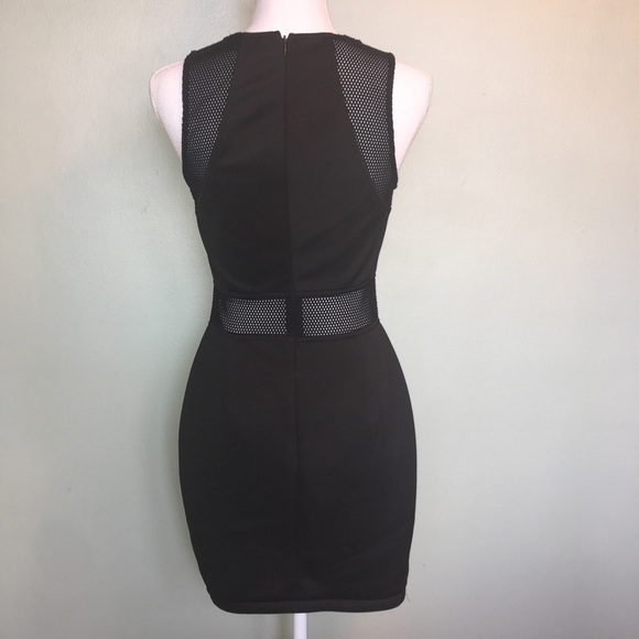 ASTR asymmetrical mesh zip dress - Picture 5 of 6
